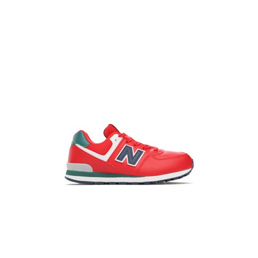 New Balance Sneakersy GC574CU Czerwony ze sklepu MODIVO w kategorii Buty sportowe dziecięce - zdjęcie 171253496