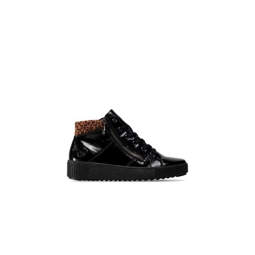 Rieker Sneakersy M6434-01 Czarny ze sklepu MODIVO w kategorii Trampki damskie - zdjęcie 171253556