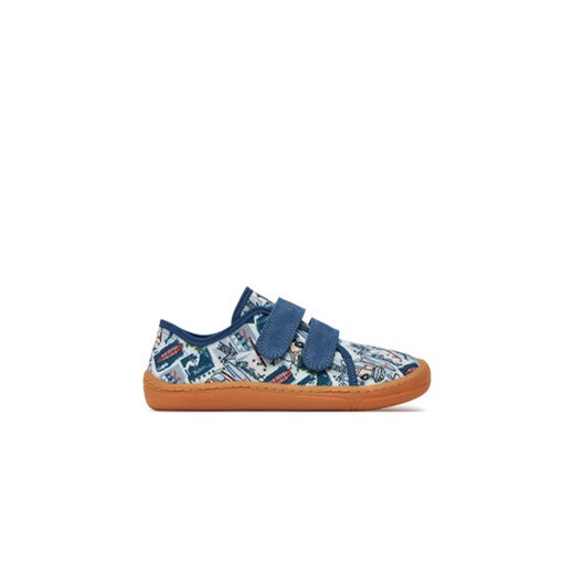 Froddo Sneakersy Barefoot Canvas G1700379-12 D Niebieski ze sklepu MODIVO w kategorii Buty sportowe dziecięce - zdjęcie 171253648