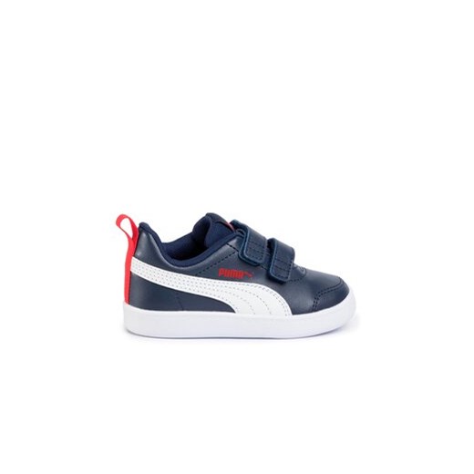 Puma Sneakersy Courtflex V2 V Inf 371544 01 Granatowy ze sklepu MODIVO w kategorii Buty sportowe dziecięce - zdjęcie 171253707