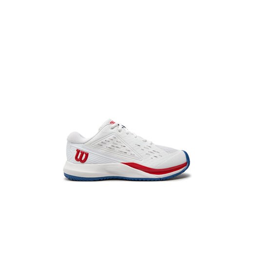 Wilson Buty Rush Pro Ace Jr WRS332850 Biały ze sklepu MODIVO w kategorii Buty sportowe dziecięce - zdjęcie 171253729