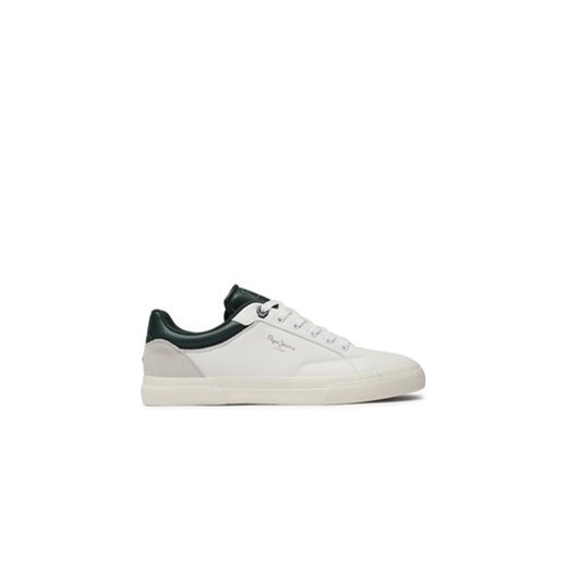 Pepe Jeans Sneakersy PMS31006 Biały ze sklepu MODIVO w kategorii Trampki męskie - zdjęcie 171253889