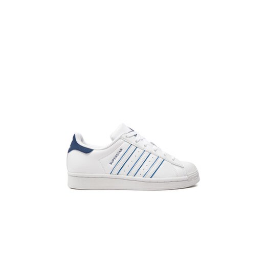 adidas Sneakersy Superstar Kids IE0268 Biały ze sklepu MODIVO w kategorii Buty sportowe dziecięce - zdjęcie 171254045