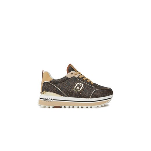 Liu Jo Sneakersy Maxi Wonder 71 BA4055 EX171 Brązowy ze sklepu MODIVO w kategorii Buty sportowe damskie - zdjęcie 171254818