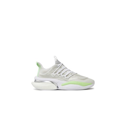 adidas Sneakersy Alphaboost V1 IG3727 Biały ze sklepu MODIVO w kategorii Buty sportowe damskie - zdjęcie 171255086