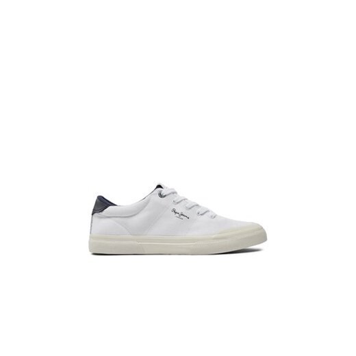 Pepe Jeans Sneakersy Kenton Serie M PMS31041 Biały ze sklepu MODIVO w kategorii Trampki męskie - zdjęcie 171255146