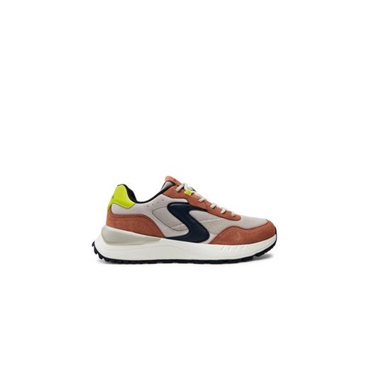 Skechers Sneakersy Fury-Fury Lace Low 183265/NTGY Beżowy ze sklepu MODIVO w kategorii Buty sportowe męskie - zdjęcie 171255617