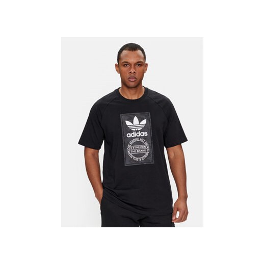 adidas T-Shirt Camo Tongue IS0236 Czarny Regular Fit ze sklepu MODIVO w kategorii T-shirty męskie - zdjęcie 171255777