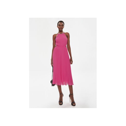 MICHAEL Michael Kors Sukienka koktajlowa MS481E77R3 Różowy Regular Fit ze sklepu MODIVO w kategorii Sukienki - zdjęcie 171256047