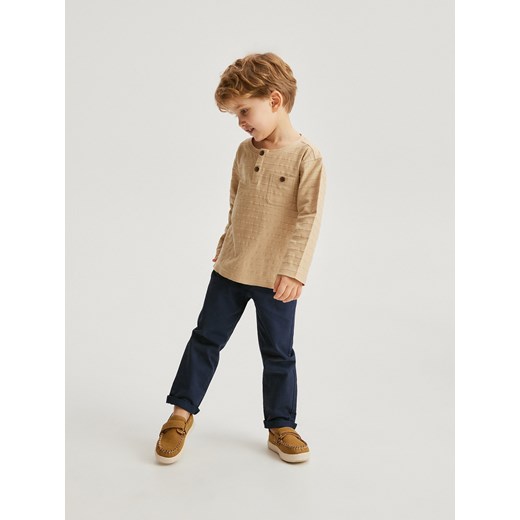 T-shirt chłopięce Reserved z długim rękawem 