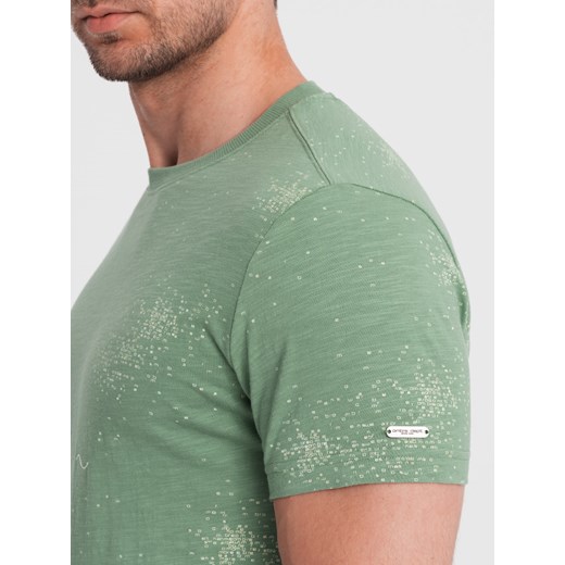 T-shirt męski Ombre z krótkim rękawem