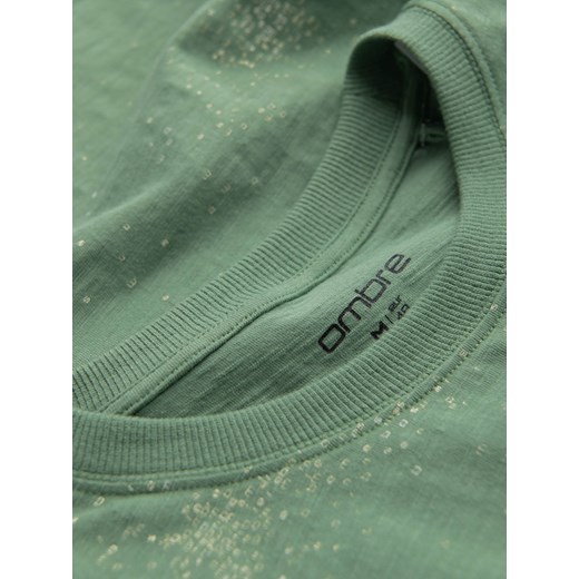 T-shirt męski Ombre z krótkim rękawem