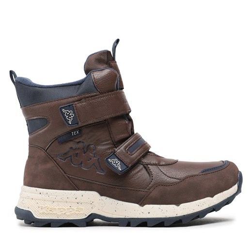 Śniegowce Kappa 260976T Brown/Navy 5067 ze sklepu eobuwie.pl w kategorii Buty zimowe dziecięce - zdjęcie 171263926