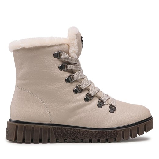 Botki Rieker Y3432-60 Beige Rieker 36 wyprzedaż eobuwie.pl