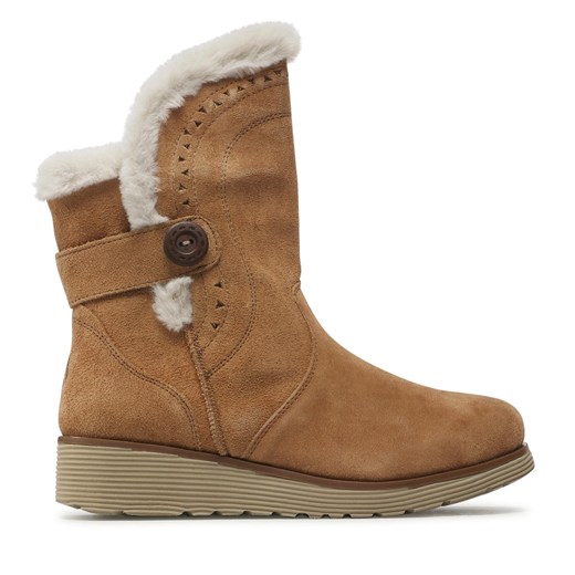 Botki Skechers Cozy Peak 49811/TAN Cozy Peak Skechers 39.5 eobuwie.pl