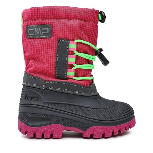 Śniegowce CMP Kids Ahto Wp 3Q49574K Pink Fluo B351 ze sklepu eobuwie.pl w kategorii Buty zimowe dziecięce - zdjęcie 171264579