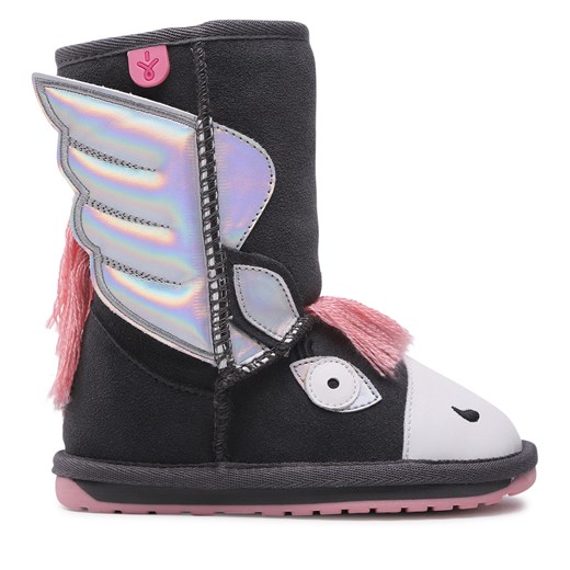 Śniegowce EMU Australia Pegasus K12757 Charcoal Emu Australia 27 promocja eobuwie.pl