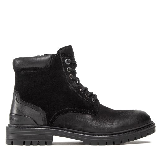 Kozaki Pepe Jeans Ned Boot Antic Warm PMS50222 Black 999 Pepe Jeans 41 eobuwie.pl wyprzedaż