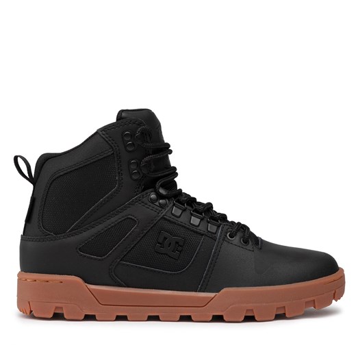 Kozaki DC Pure high-top Wr Boot ADYB100018 Czarny ze sklepu eobuwie.pl w kategorii Buty zimowe męskie - zdjęcie 171265706