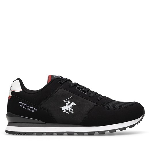 Sneakersy Beverly Hills Polo Club MP07-01450-04B Czarny ze sklepu eobuwie.pl w kategorii Buty sportowe męskie - zdjęcie 171266525