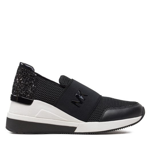 Sneakersy MICHAEL Michael Kors Felix 43S7FXFS1D Black ze sklepu eobuwie.pl w kategorii Buty sportowe damskie - zdjęcie 171266529
