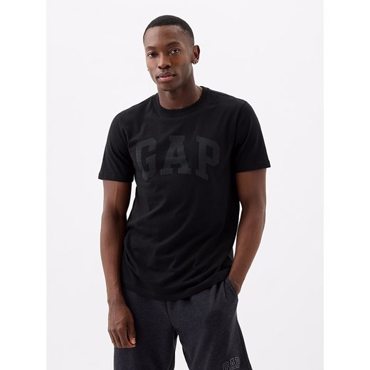 GAP Koszulka w kolorze czarnym ze sklepu Limango Polska w kategorii T-shirty męskie - zdjęcie 171269178