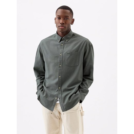 GAP Koszula - Regular fit - w kolorze khaki ze sklepu Limango Polska w kategorii Koszule męskie - zdjęcie 171269235