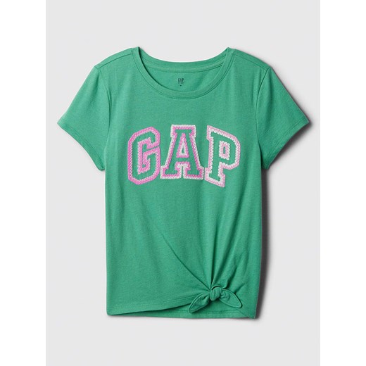 GAP Koszulka w kolorze zielonym ze sklepu Limango Polska w kategorii Bluzki dziewczęce - zdjęcie 171269586