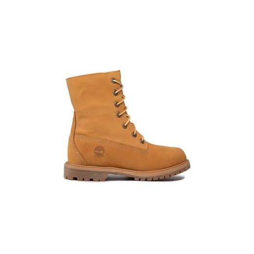 Timberland Trapery Authentic TB08329R2311 Brązowy ze sklepu MODIVO w kategorii Workery damskie - zdjęcie 171273819