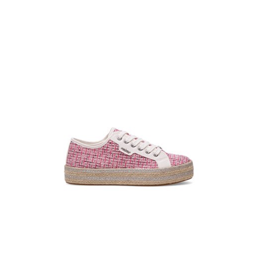 Rieker Sneakersy 94000-31 Różowy ze sklepu MODIVO w kategorii Espadryle damskie - zdjęcie 171274946