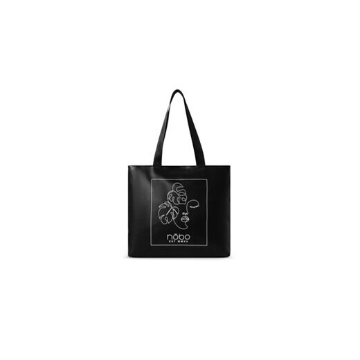 Nobo Torebka BAGP680-K020 Czarny ze sklepu MODIVO w kategorii Torby Shopper bag - zdjęcie 171275135