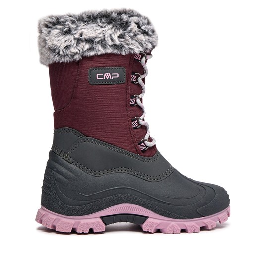 Śniegowce CMP Magdalena Snowboots 3Q76455J Plum C904 ze sklepu eobuwie.pl w kategorii Buty zimowe dziecięce - zdjęcie 171275965