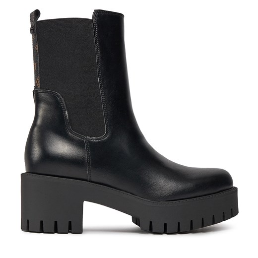 Botki Guess FL8WAN ELE10 BLACK Guess 40 okazyjna cena eobuwie.pl