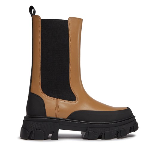 Botki DKNY Jonie K3366233 Caramel CAR 40 eobuwie.pl wyprzedaż