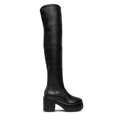 Muszkieterki Bronx High Knee Boots 14295-A Czarny ze sklepu eobuwie.pl w kategorii Kozaki damskie - zdjęcie 171277389
