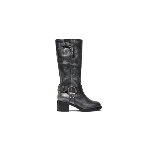 Bronx Kozaki High boots 14291-M Czarny ze sklepu MODIVO w kategorii Kozaki damskie - zdjęcie 171278057