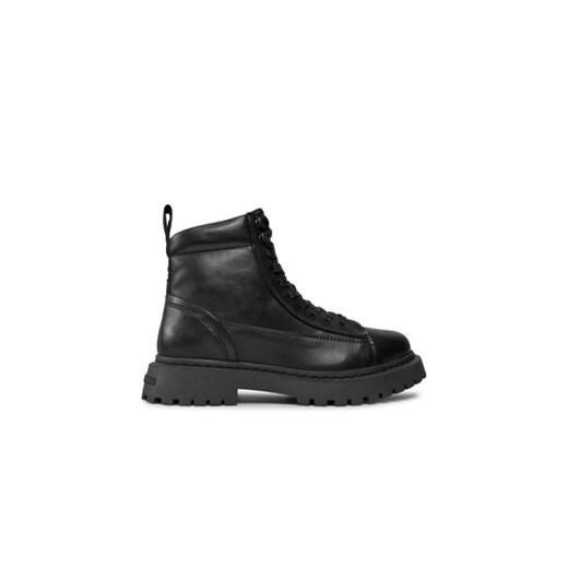Tommy Jeans Trzewiki Tjm Lace Up Boot EM0EM01363 Czarny ze sklepu MODIVO w kategorii Buty zimowe męskie - zdjęcie 171278298