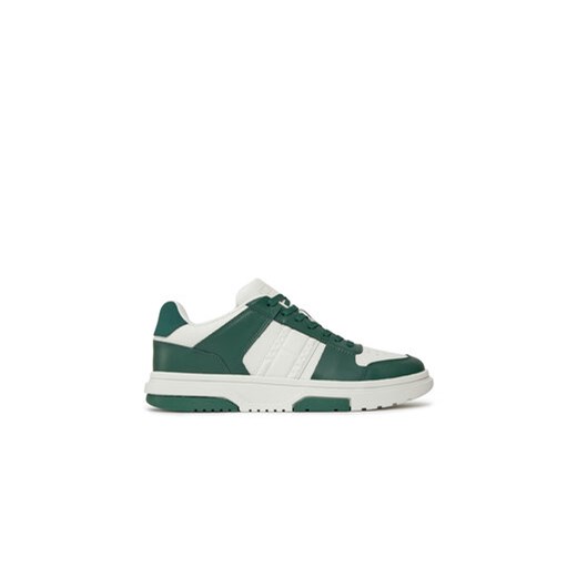 Tommy Jeans Sneakersy Tjm Leather Cupsole 2.0 EM0EM01352 Zielony ze sklepu MODIVO w kategorii Buty sportowe męskie - zdjęcie 171279076