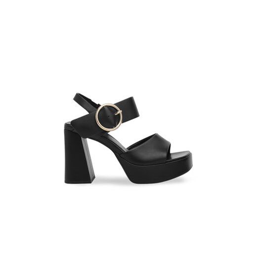 Badura Sandały CLAIRE-21568-1823-1 Czarny ze sklepu MODIVO w kategorii Sandały damskie - zdjęcie 171279087