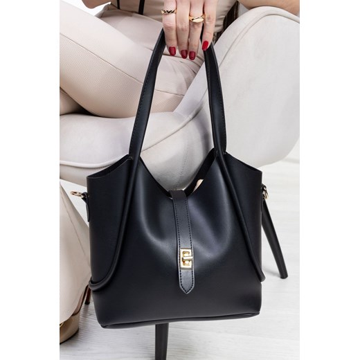 Torebka BOLDINA BLACK ze sklepu Ivet Shop w kategorii Torby Shopper bag - zdjęcie 171280886