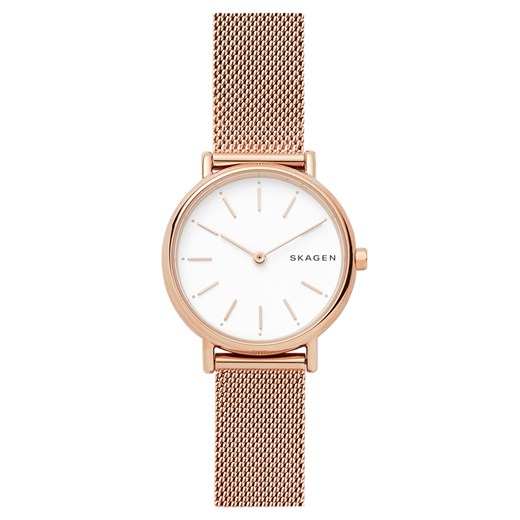 Zegarek Skagen Signatur SKW2694 Rose Gold/Rose Gold ze sklepu eobuwie.pl w kategorii Zegarki - zdjęcie 171281719