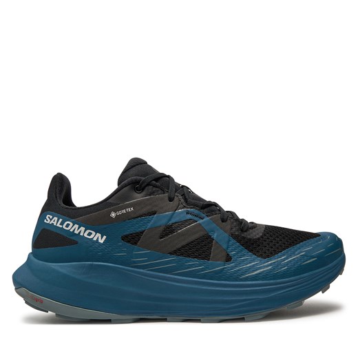 Buty do biegania Salomon Ultra Flow Gore Tex L47473900 Czarny ze sklepu eobuwie.pl w kategorii Buty sportowe męskie - zdjęcie 171282626