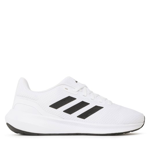 Buty do biegania adidas Runfalcon 3 Shoes HQ3789 Biały ze sklepu eobuwie.pl w kategorii Buty sportowe męskie - zdjęcie 171282676