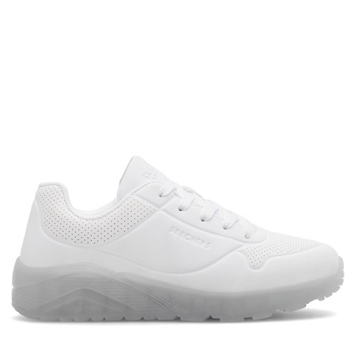 Sneakersy Skechers UNO ICE 405770L WHT Biały ze sklepu eobuwie.pl w kategorii Buty sportowe dziecięce - zdjęcie 171284015