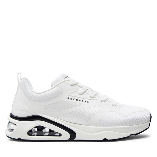 Sneakersy Skechers Tres-Air Uno-Revolution-Airy 183070/WHT Biały ze sklepu eobuwie.pl w kategorii Buty sportowe męskie - zdjęcie 171284186