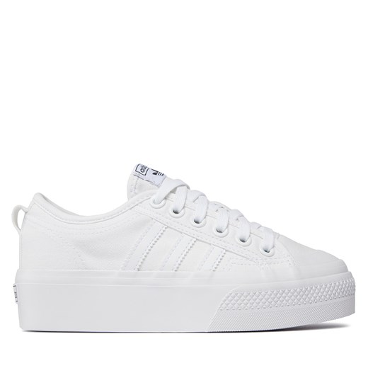 Sneakersy adidas Nizza Platform W FV5322 Biały ze sklepu eobuwie.pl w kategorii Buty sportowe damskie - zdjęcie 171284465