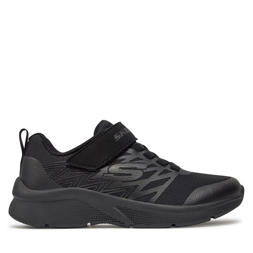 Sneakersy Skechers Texlor 403770L/BBK Black ze sklepu eobuwie.pl w kategorii Buty sportowe dziecięce - zdjęcie 171284569