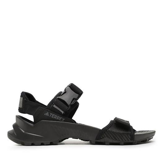 Sandały adidas Terrex Hydroterra ID4269 Czarny ze sklepu eobuwie.pl w kategorii Sandały męskie - zdjęcie 171285155