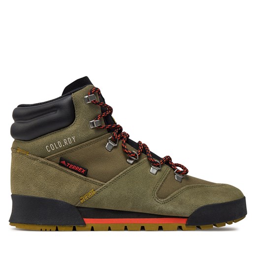 Trekkingi adidas Terrex Snowpitch COLD.RDY Hiking Shoes GW4065 Zielony ze sklepu eobuwie.pl w kategorii Buty trekkingowe męskie - zdjęcie 171285568