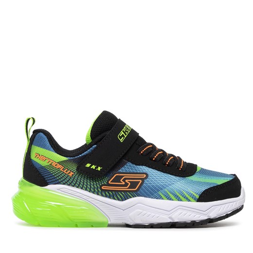 Sneakersy Skechers Kodron 403728L/BLLM Blue/Lime Skechers 30 eobuwie.pl